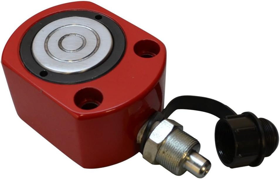 50 Ton Hydraulic Flat Jack Cylinder Ram โ 16mm Stroke Heavy Duty Low Profile Lift for Workshop and Garage Use