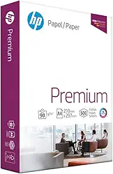 Papel Sulfite A4, HP Premium, 90g, Branco, 500 Folhas