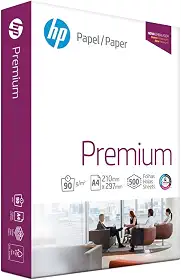 Papel Sulfite A4, HP Premium, 90g, Branco, 500 Folhas