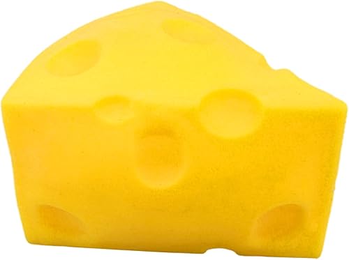 Miniatura 5 de funnysquee Queso Squishies Alivio del Estrés Juguete Suave Novedad Simulación Quesos Alimentos Squeeze Juguetes Regalo de Cumpleaños