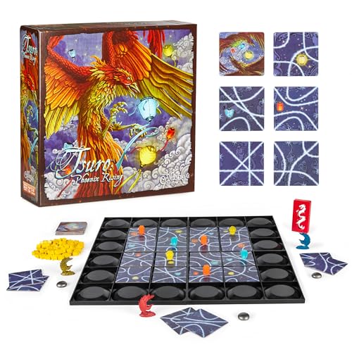 Tsuro Phoenix Rising Juego de Mesa Estrategia Fantasía miniatura 1