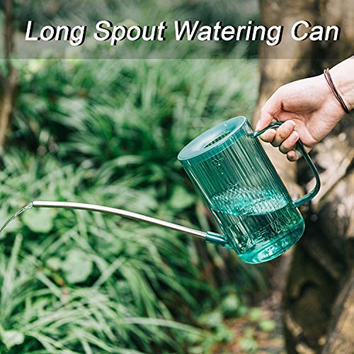 Vaupan Plant Gieter, roestvrij staal lange uitloop gieter Pot met 500ml fijne mist spuitfles voor water geven Indoor… - Afbeelding 4