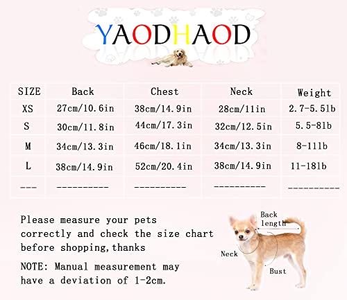 Yaodhaod Dog Winter Coat Cotton Pet Jacket With Hooded Cold Weather Windproof Warm Outdoor Dog Vest Jacket - With Ring Leash For Small Medium Dog Clothes For Everyday Use (Stripe, Large) #TOP5