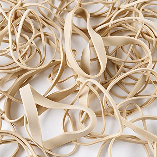 Charles Leonard Rubber Bands, 3/8 Ounce Bags, Amber, Assorted Sizes (56381) - Image 3