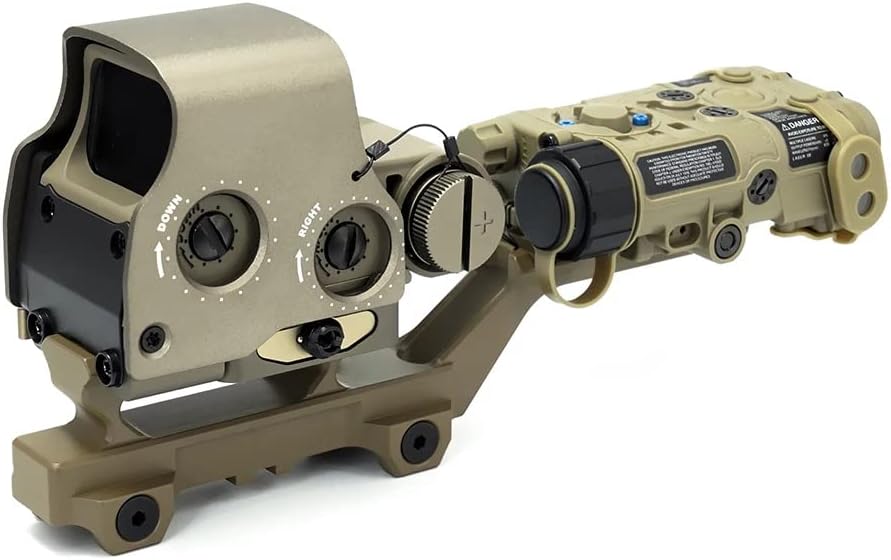 ZTFSETD Tactical HY Style Scope Mount Kit II Risers Scope Mount for Laser Scope EXPS3 Holographic Red Dot Sight Combo Adapter Rail 20mm Mount Base