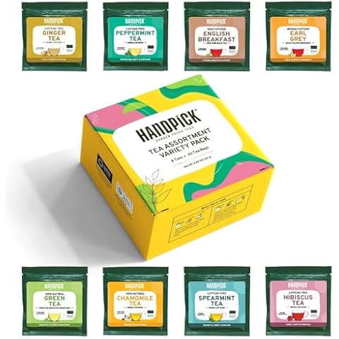 HANDPICK Tea Bags Sampler Gift Box Cover