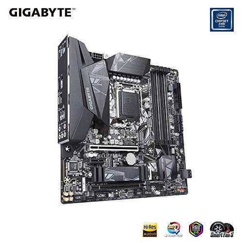 Image of GIGABYTE Z490M Gaming X Motherboard with Direct 11+1 Phases Power Design, 2-Way Crossfire Multi-Graphics, USB 3.2 Gen2 Type-C, M.2 with Thermal Guard, Smart Fan 5, RGB Fusion 2.0.