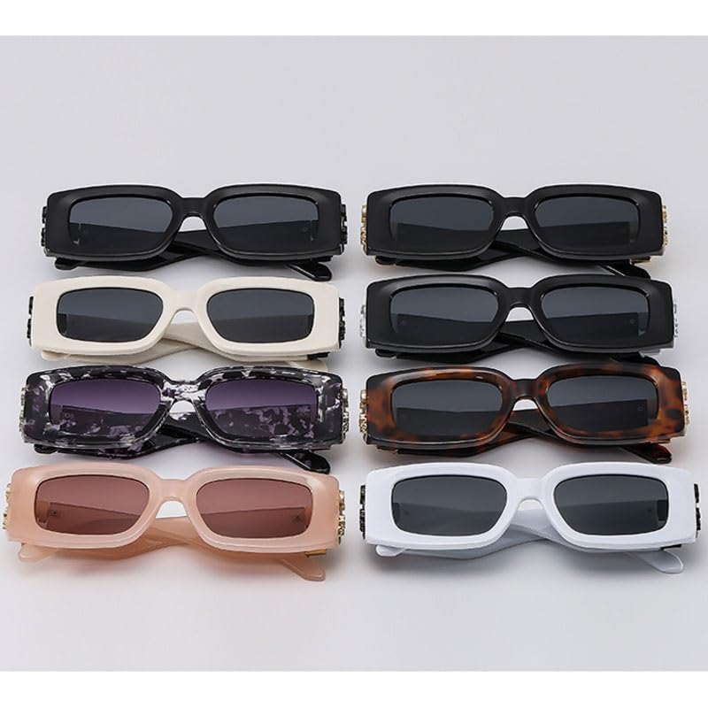 Back-to-school Sunglasses For Women/Men Small Rectangular Frames Sun Glasses UV Protection And Fashion Accessories3