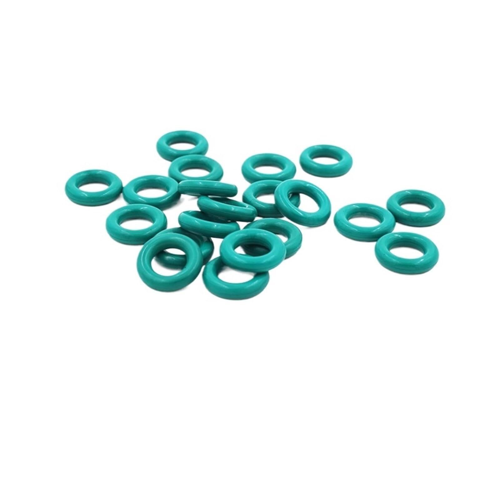 Grubość pierścienia uszczelniającego 1/1,2/1,5 mm C Uszczelka odporna na temperaturę Uszczelka Gumowy pierścień(OD6xCS1(10pcs))