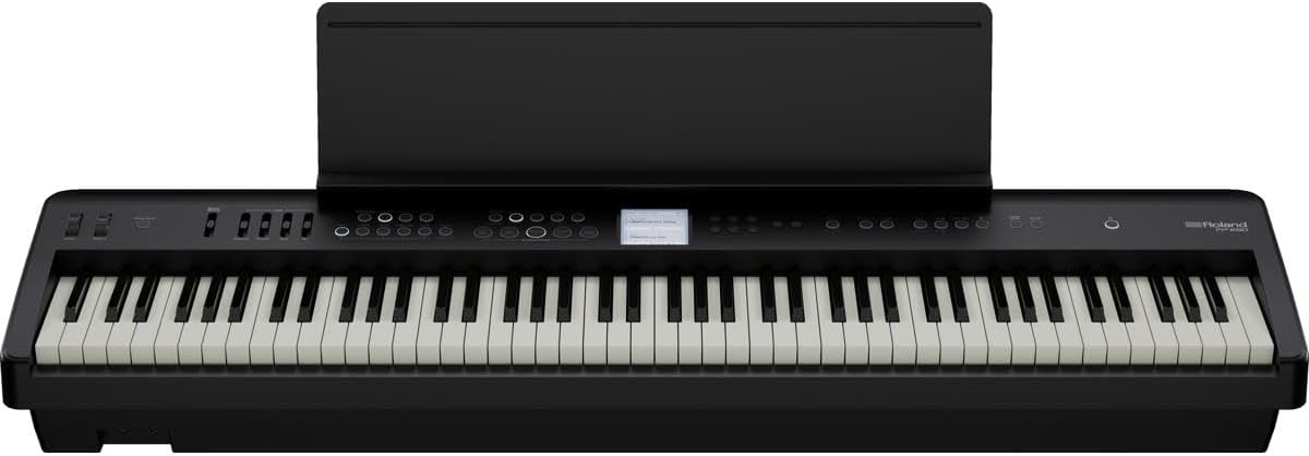 Roland FP-E50 Digital Piano | Supernatural Piano Zen-Core Sound Engines | 88-Note Hammer-Action Keyboard | Professional Auto-Accompaniment | Mic Input with Vocal Harmony FX | Bluetooth/MIDI Support Roland FP-E50 Digital Piano | Supernatural Piano Zen-Core Sound Engines | 88-Note Hammer-Action Keyboard | Professional Auto-Accompaniment | Mic Input with Vocal Harmony FX | Bluetooth/MIDI Support