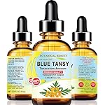 Botanical Beauty Blue Tansy Essential Oil Tanacetum Annuum 100% Pure Therapeutic Grade for Irritated Skin, Acne, Dried and Damaged Skin, Aromatherapy. 0.33 Fl.oz.- 10 ml