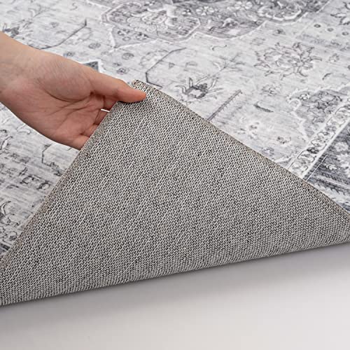 Vintage Rugs For Living Room 8X10 Area Rugs Machine Washable Rug Easy Care Soft Fluffy Carpet Nonslip #TOP3