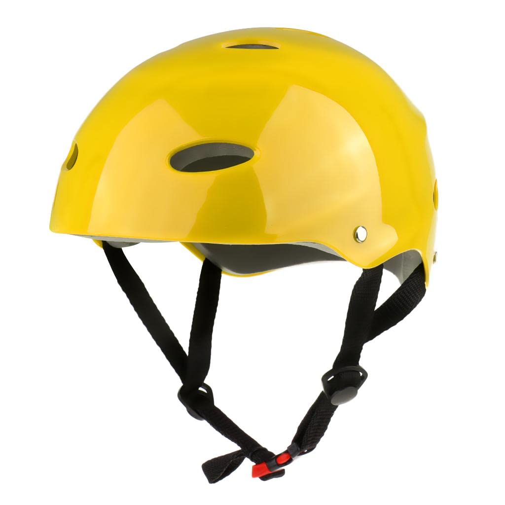Casco de seguridad para deportes acuáticos wakeboard kayak talla L rojo