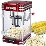 Syntrox Germany Nostalgie Retro Popcorn Maker Popcornmaschine Wyoming PCM-310