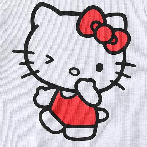 Image of Hello Kitty Girls 4 Pack Mix & Match T-Shirts Short and Pants Set for Kids