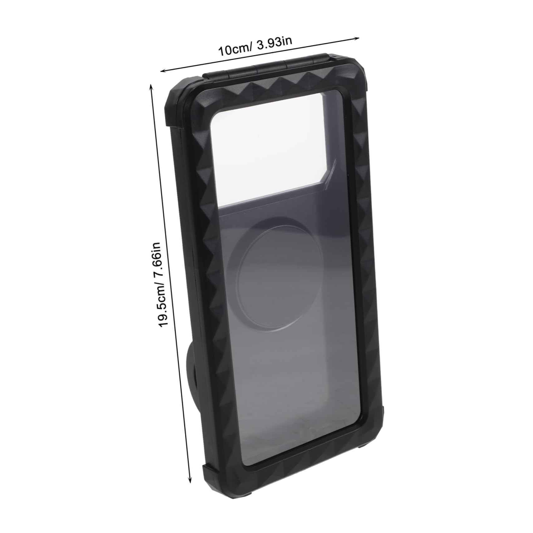 Soporte Antivibración para Teléfono De Motocicleta Montaje Manillar Ajustable Estuche Cerrado