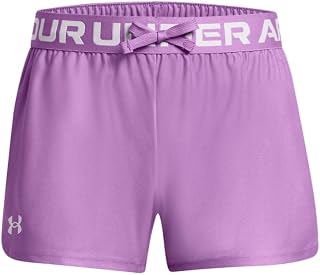 Girls' Play Up Solid Shorts