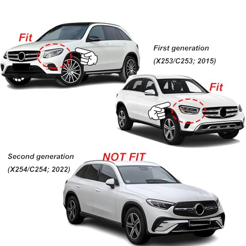 Estribos laterales para Mercedes GLC X253 2016-2021 miniatura 2
