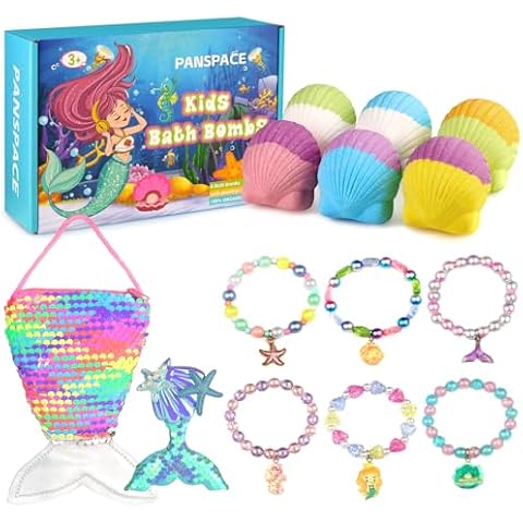 Bath Bombs with Mermaid Surprise for Kids Cover