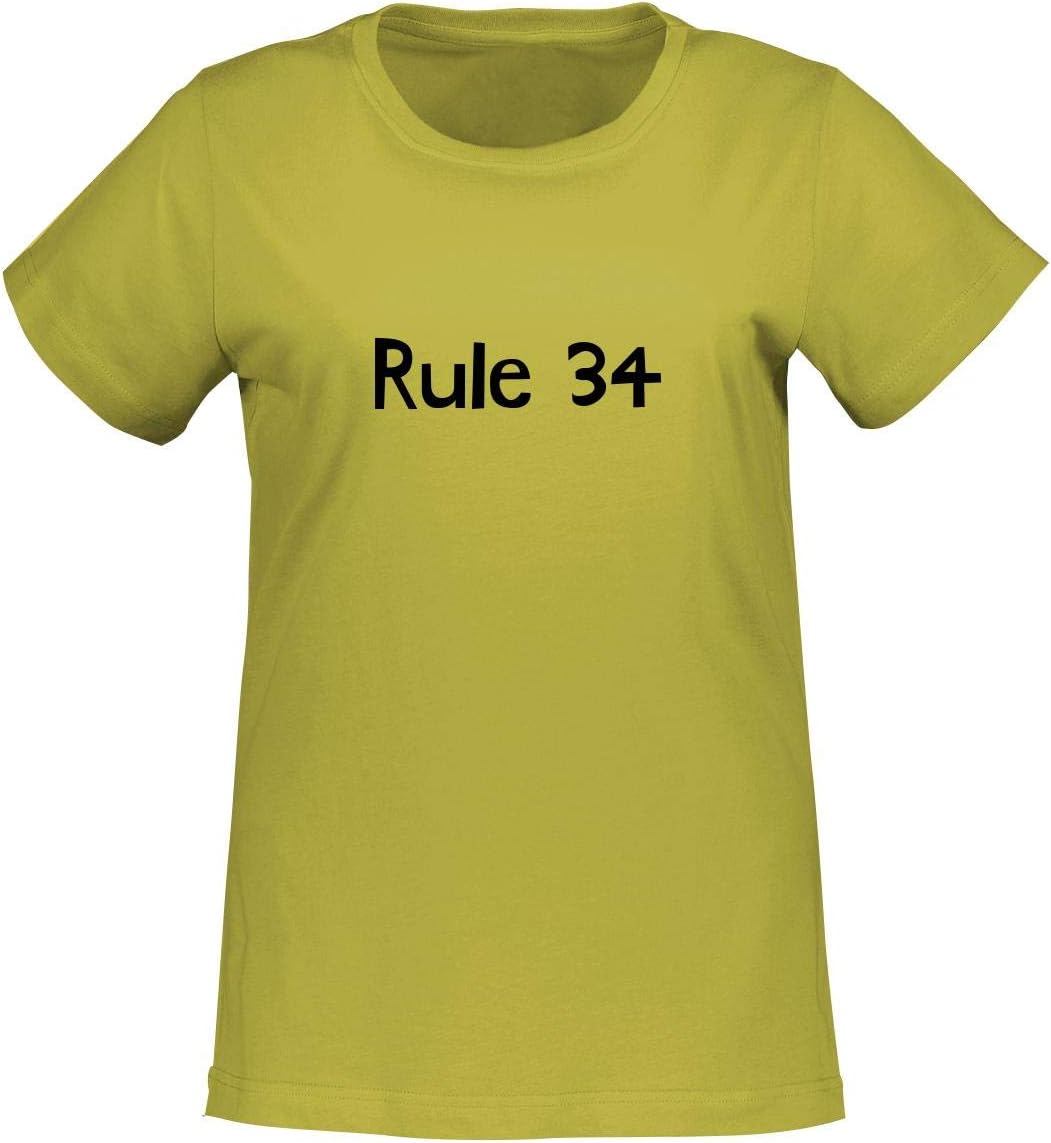 Amazon.com: Bucking Ham Rule 34 - Adult L.A.T 3580 Misses Cut Women's  T-Shirt, Aqua, Small : Clothing, Shoes & Jewelry