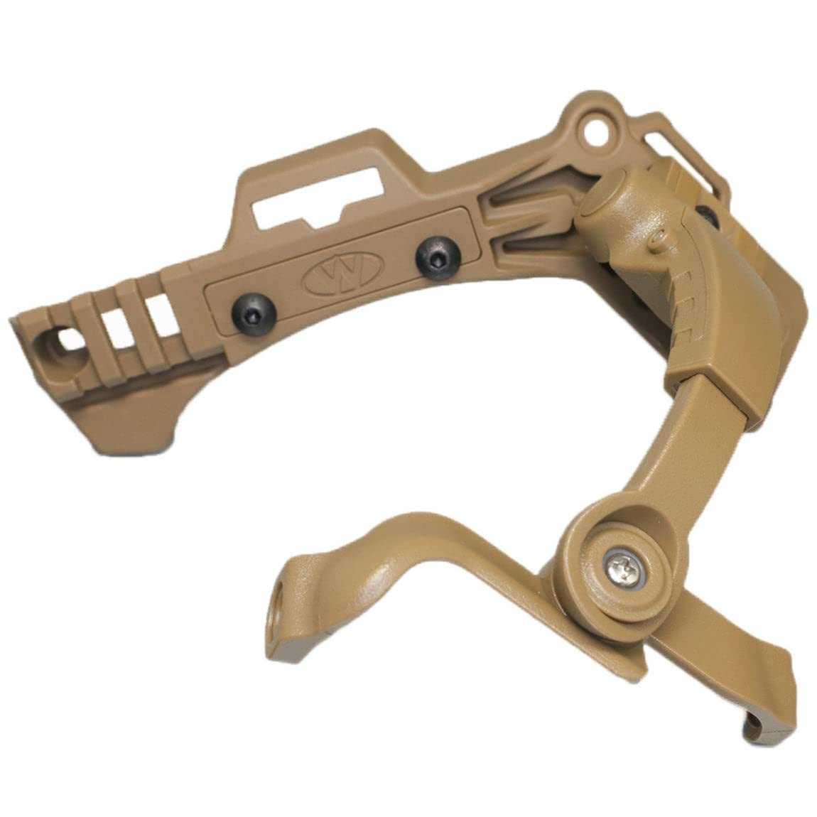 Team Wendy 3.0 Rear Rail Attachment Kit for Roger Tech EVO406 and Opsmen Earmor M31 & M32 Headsets (Tan)