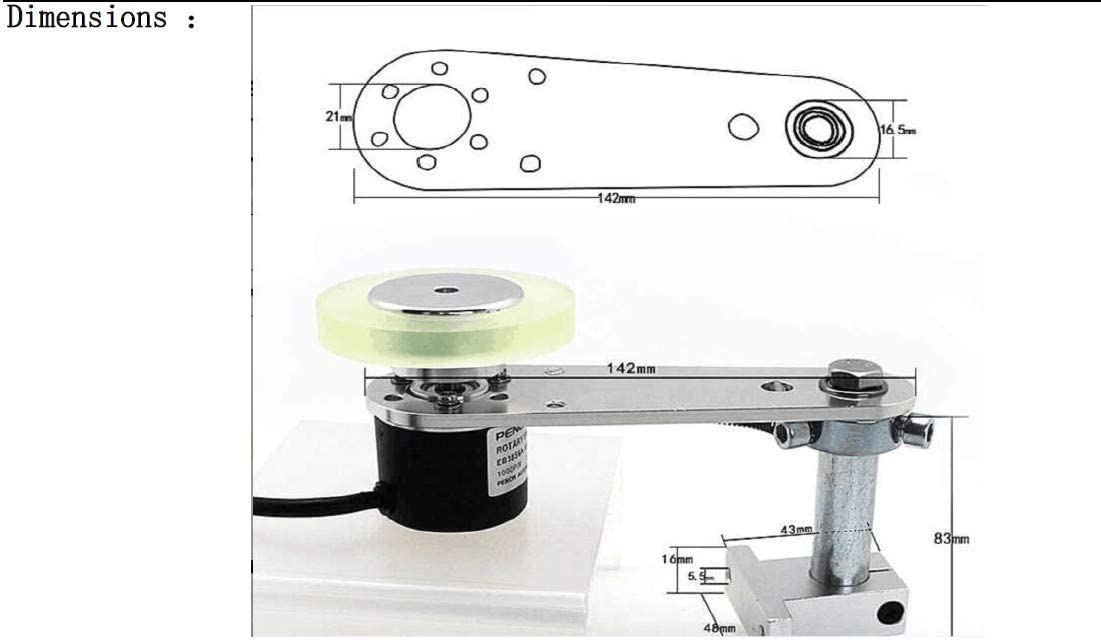 CALT GHW38 Roller 300mm Rubber Wheel Length Position Meter Measuring Pulse Rotary Encoder 1000PPR NPN Output with HB961 Indicator and alram Steel Mounting Spring Bracket