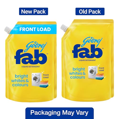 Image of Godrej Fab Liquid Detergent Refill Pouch for Front load Washing (800g)