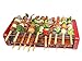 Produktbild NANXCYR BBQ GrillDoppelter elektrischer Grill-Grillspieß BBQ-Grill-Ausgangsgarten-Rot 50 * 23 * 12.5cm