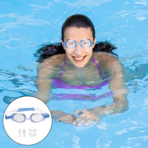 BESPORTBLE Lentes de Óculos de Natação Óculos de Natação de Silicone Anti Nevoeiro Óculos de Proteçã