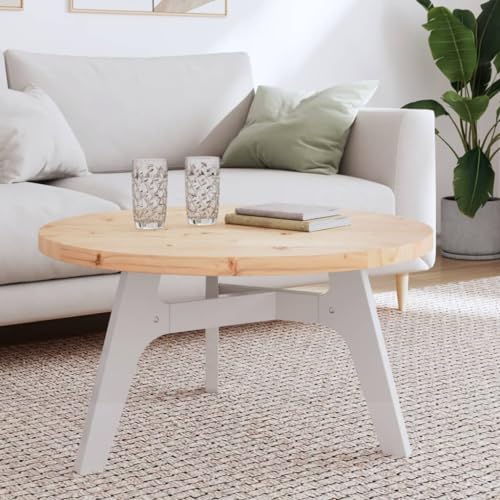 Tableros de mesa de madera redonda 80x3 cm de pino para bricolaje casero 2