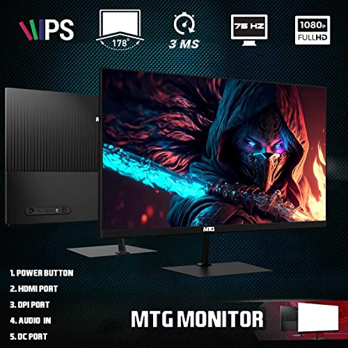 Gaming Desktop Pc, Intel Core I5 4Th Gen, Techmagnet Zeus, Amd Rx 550 Graphics, 16Gb Ram, 1Tb Ssd | 2Tb Hdd, Mtg New 24 Inch Dual Monitor, Rgb Keyboard Mouse, Speaker, Webcam, Win 10 Pro (Renewed) #TOP3