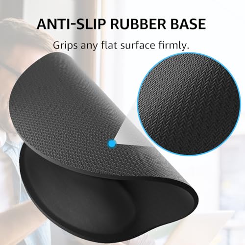 image for KTRIO Ergonomic Keyboard Wrist Rest, Memory Foam Wrist Rest for Comput