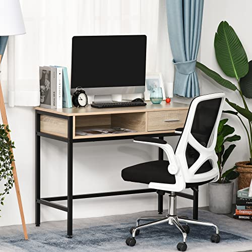Bureau ordinateur avec rangement pour optimiser votre espace de télétravail - 3
