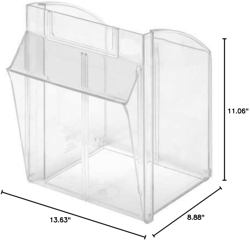 Clear Tip-Out Bin Storage Systems