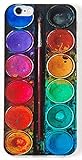 iPhone 7 Case, YogaCase InTrends Silicone Back Protective Cover ( Colorful Life Watercolor Paint)