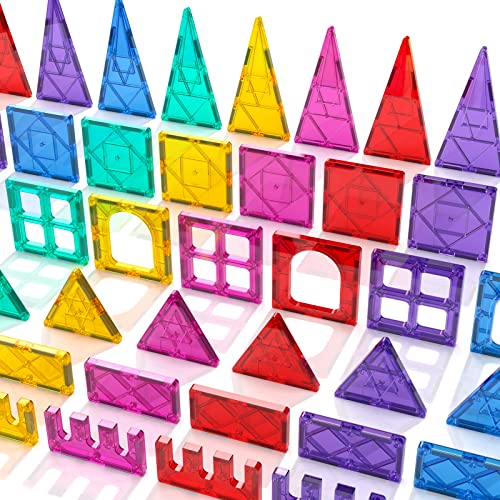 Gobidex Building Toys For Kids Ages 4-8 Stem Magnetic Tiles For Boys And Girls Magnet Blocks Toddler Gifts For Kids Ages 3-5 #TOP4