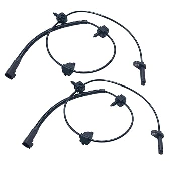 2PCS Rear Left Right ABS Wheel Speed Sensor Compatible with Cadillac CTS 2008 2009 2010 2011 2012 2013 2014 2015 Rear Driver or Passenger Side ABS Sensor Replacement for 15855541 25996838