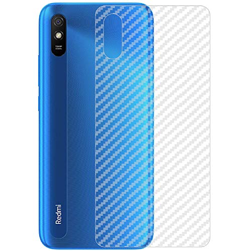 Image of Compatible with Redmi 9I Back Screen Protective Film Carbon Fiber Skin Transparent Screen Guard Sticker