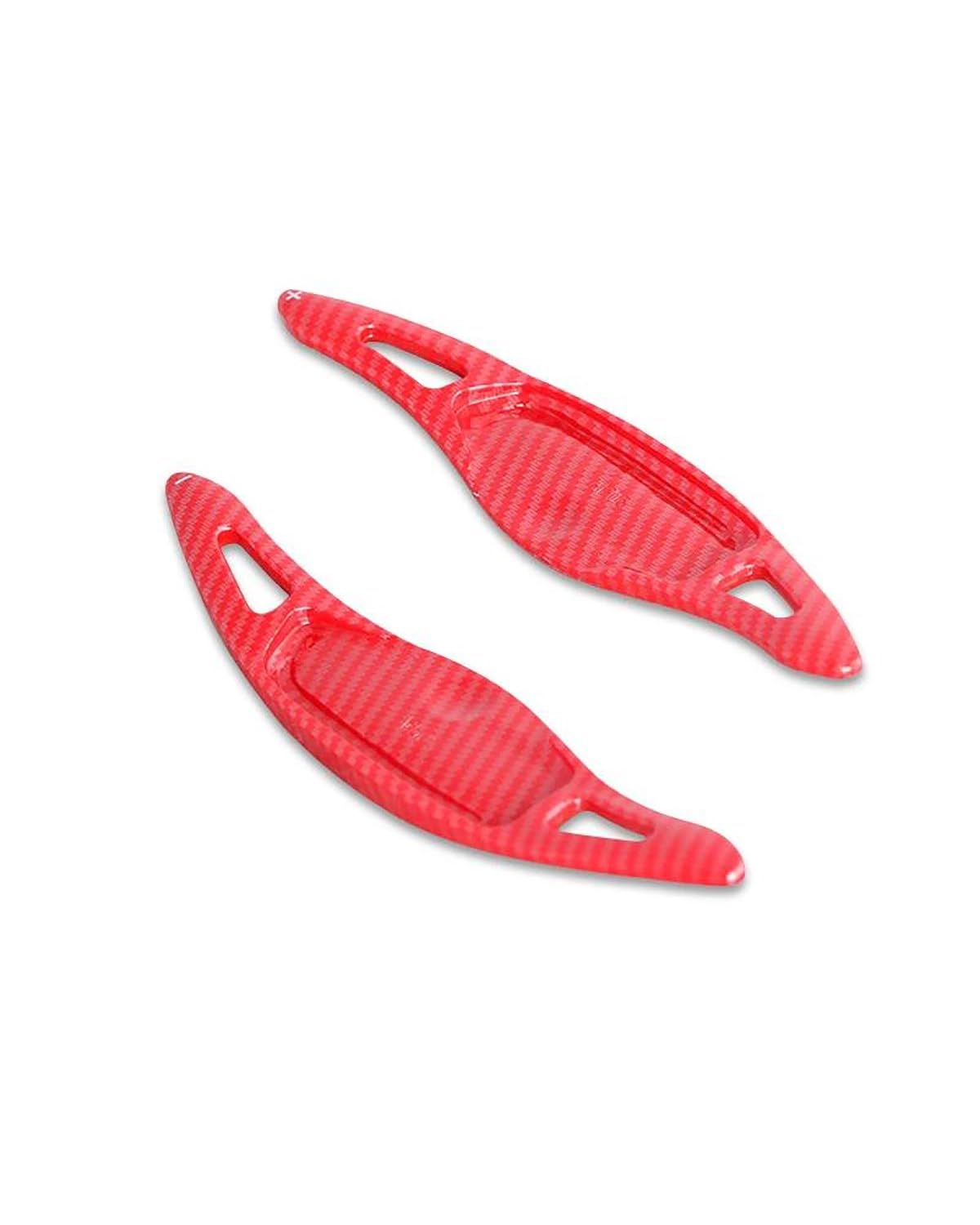 Hhyxxx Carbon Red For Kia Stinger Hatchback Van Car Steering Wheel Paddle Shifter Extension