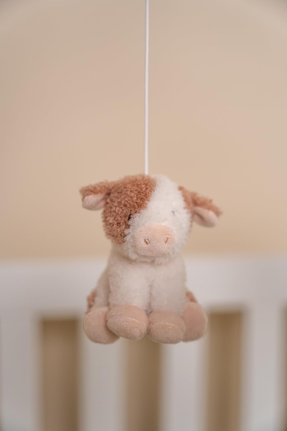 Little Dutch Mobile Musik Spieluhr mit Holz Halterung für Babybett - Little Farm