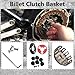 BIGLKNM Billet CNC Clutch Basket Heavy Duty Clutch Cover Gaket Kit with Screws and Wrench Compatible with 1988-2006 Ya-maha Blaster 200 YFS200