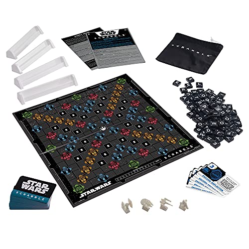 Mattel Games Scrabble Star Wars Brettspiel für Kinder ab 10 Jahren, inkl. Karten (Mattel HDX15) – Bild 3