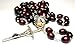 Relic Rosary 3rd Class of Saint Maria Goretti Patron of Victims of Rape, Crime Victims, Teenage Girls, Modern Youth Santa María Goretti (Cherry)