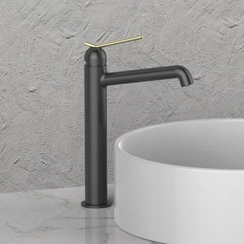 Mélangeur d'évier noir pour moderniser votre salle de bains familiale