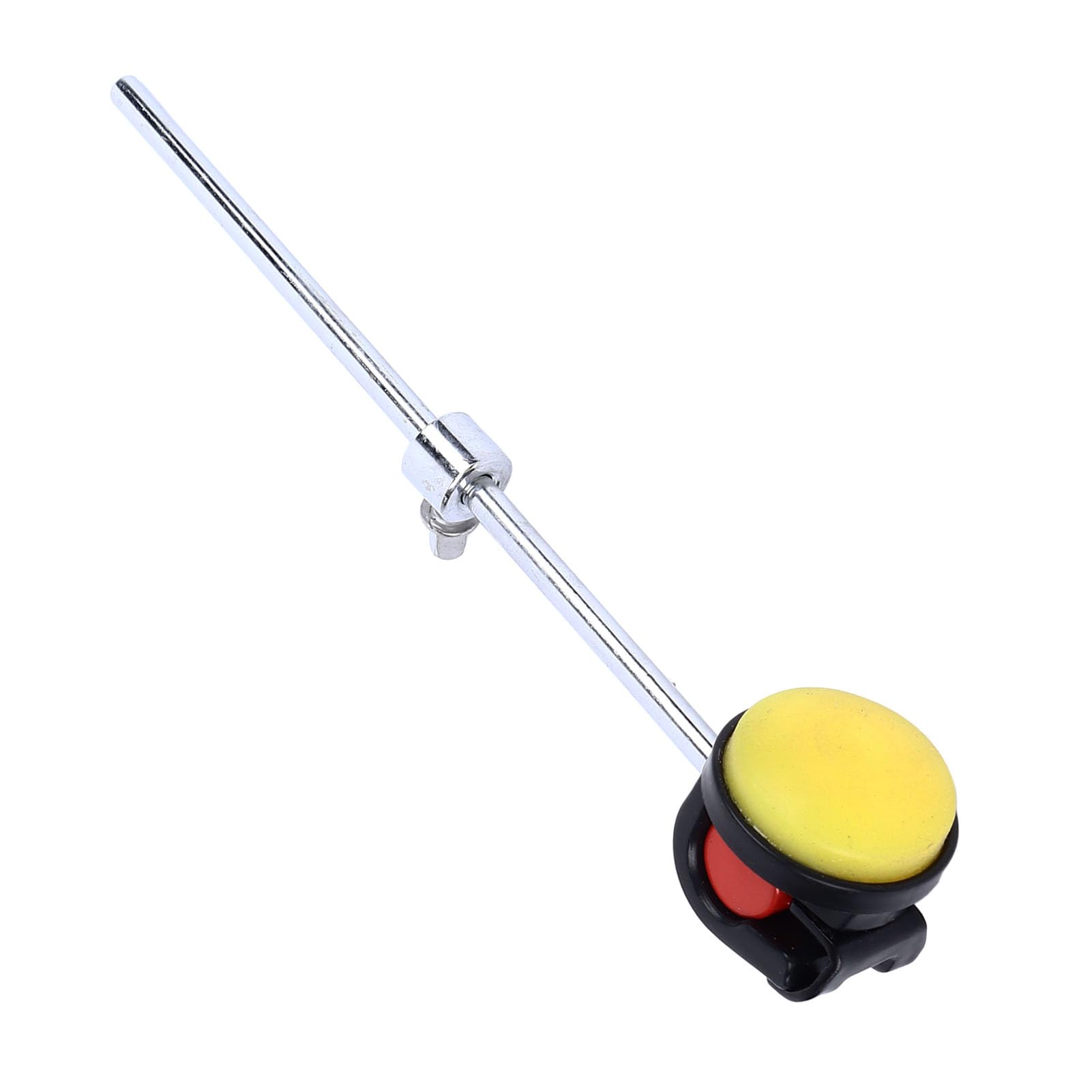 Drum Percussion, Metal Shaft Silicone Bass Drum Pedal Beater Soft Hammer for Full Rebound