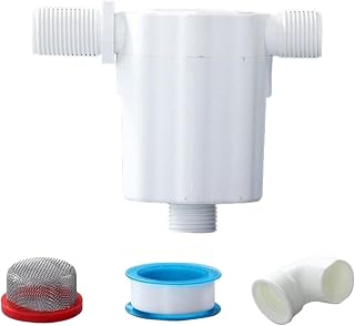 Leefasy Bola flutuante automática completa entrada de água durável controle de níveis de líquido para piscinas acessórios de substituição de, 1'' Lado Externo