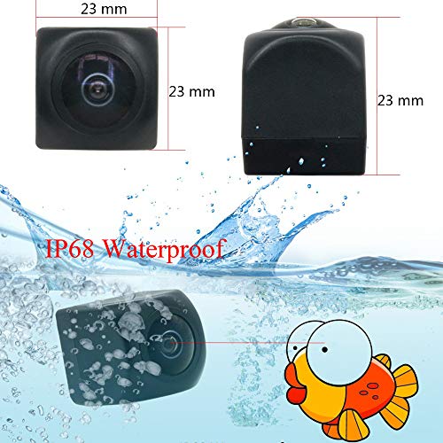 Image of Fisheye Lens Car Rear View Camera for Toyota Reiz /Mark X MarkX /Prius /Toyota Land Cruiser LC100 LC120 LC200 Prado & Waterproof and Shockproof Reversing Backup Camera (Fisheye Lens)