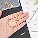 UNICRAFTALE 24pcs 4 Styles Spike Pattern Hypoallergenic Pendants 304 Stainless Steel Charms Golden Cone Pattern Pendants for DIY Necklaces Jewelry Making, Hole 1.5~2mm