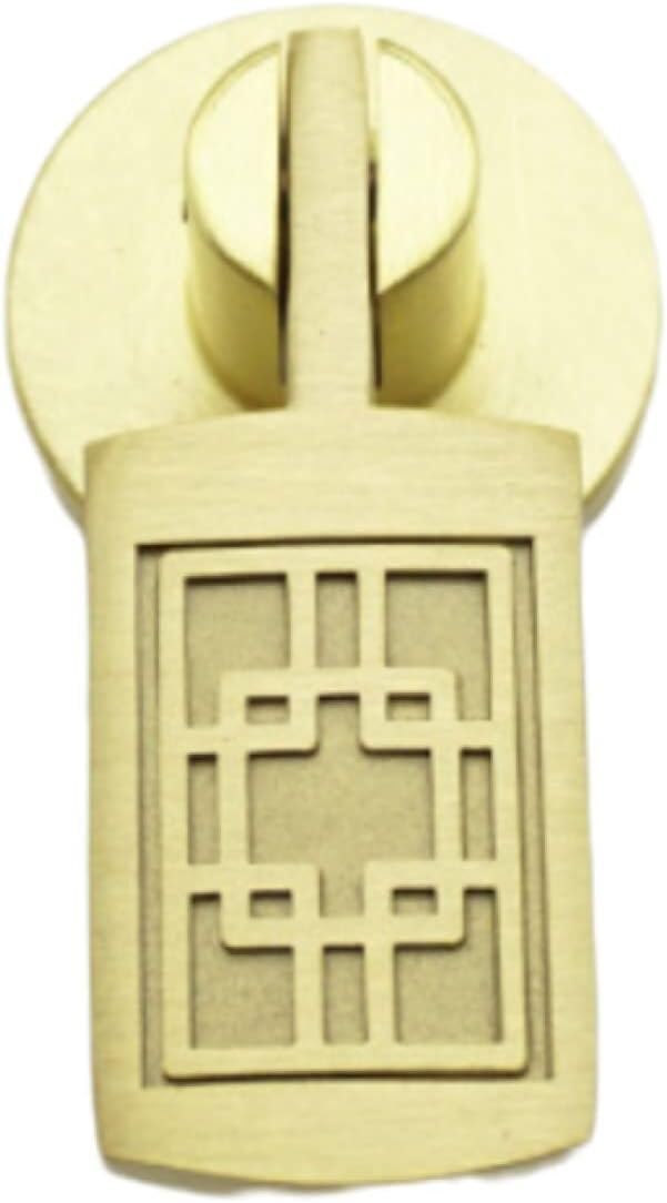 Tnbccxn 24.2*57.9*19.5Mm Cabinet Handles, Cabinet Handles,Door Knobs Brass Water Drop Pendant Handle Full Copper Handle(24.2 * 57.9 * 19.5Mm)