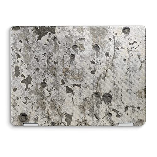 Image of MightySkins Carbon Fiber Skin Compatible with HP Spectre x360 14 inch (2022) Full Wrap Kit - Blasted Concrete | Protective, Durable Textured Carbon Fiber Finish | Easy to Apply | Made in The USA